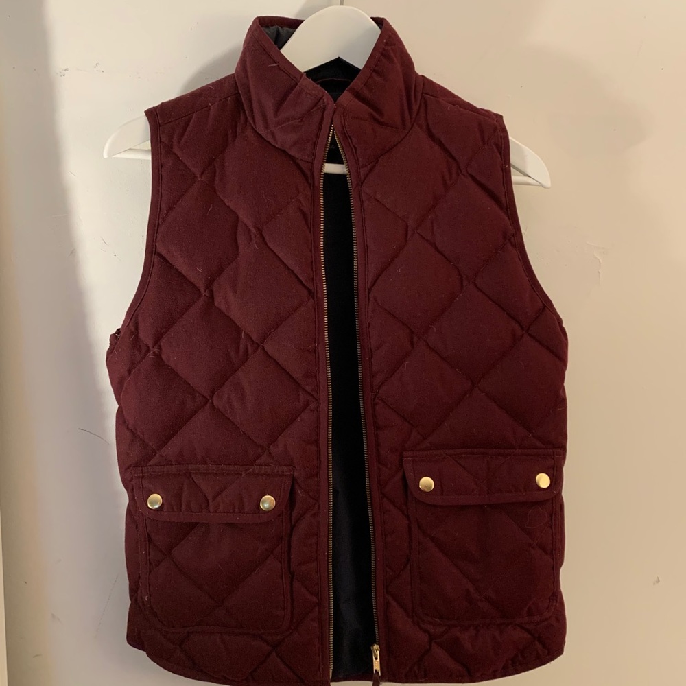 Jcrew quilted vest